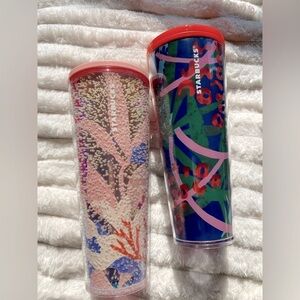 Starbucks Tumblers- WILL SEPARATE, just make an offer and let me know which one!